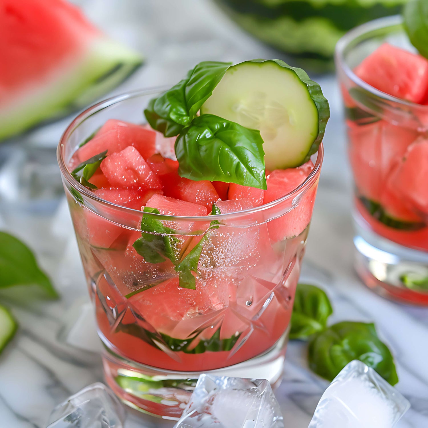Watermelon Cucumber Cooler