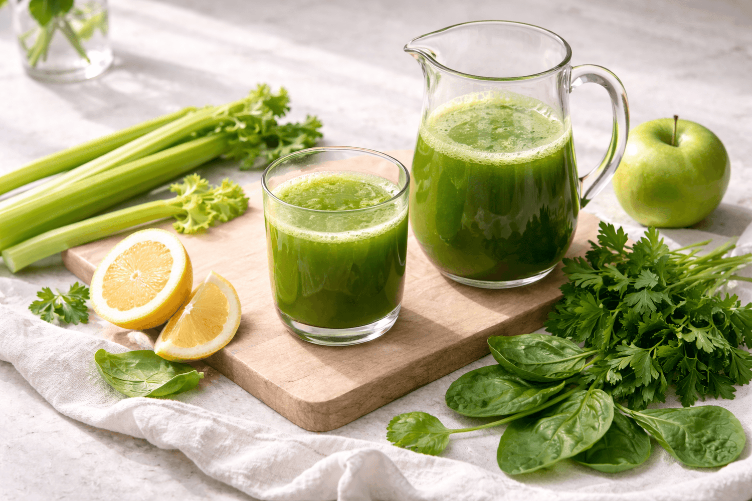 celery juice routine cover